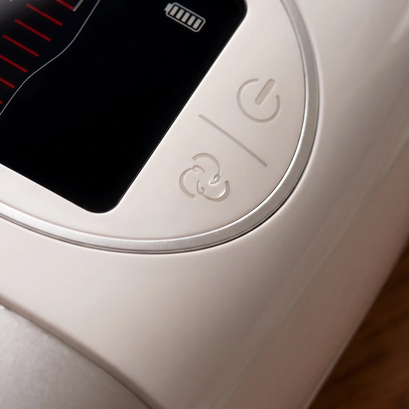 Heated Hand Massager — Three levels, shown while they run
