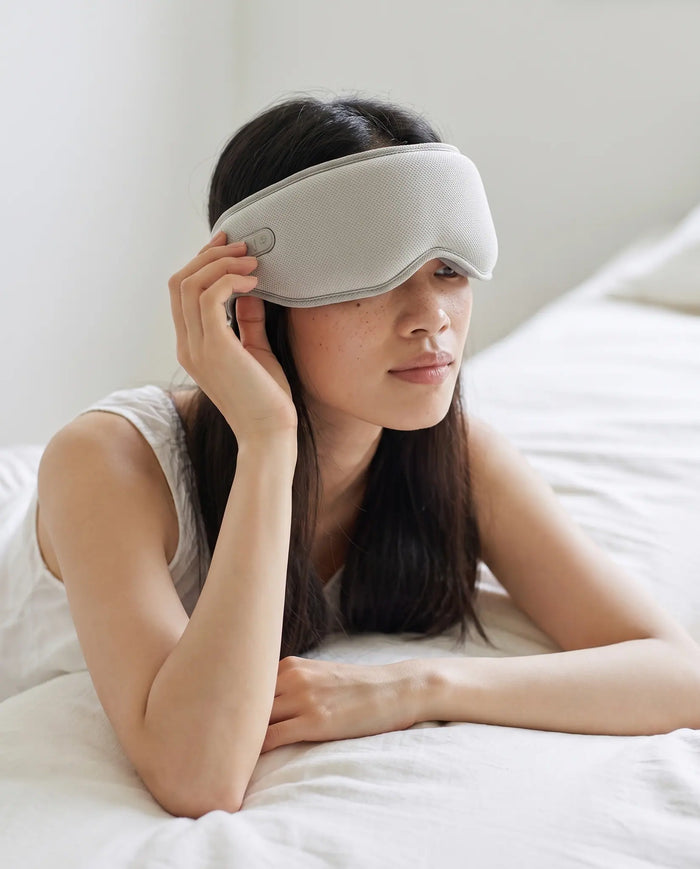 The heated eye massager — warmth and massage together