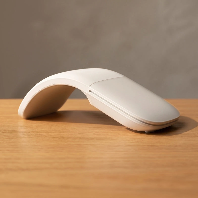 The folding mouse in Cloud White