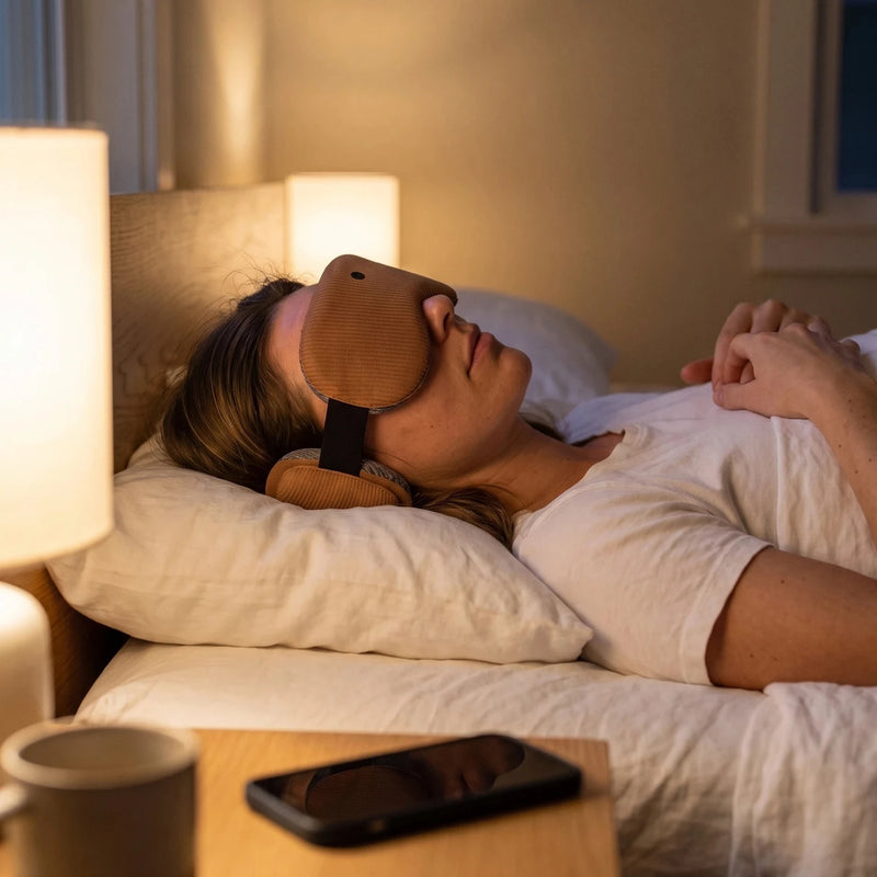 Bluetooth Sleep Mask — Sleep without the phone