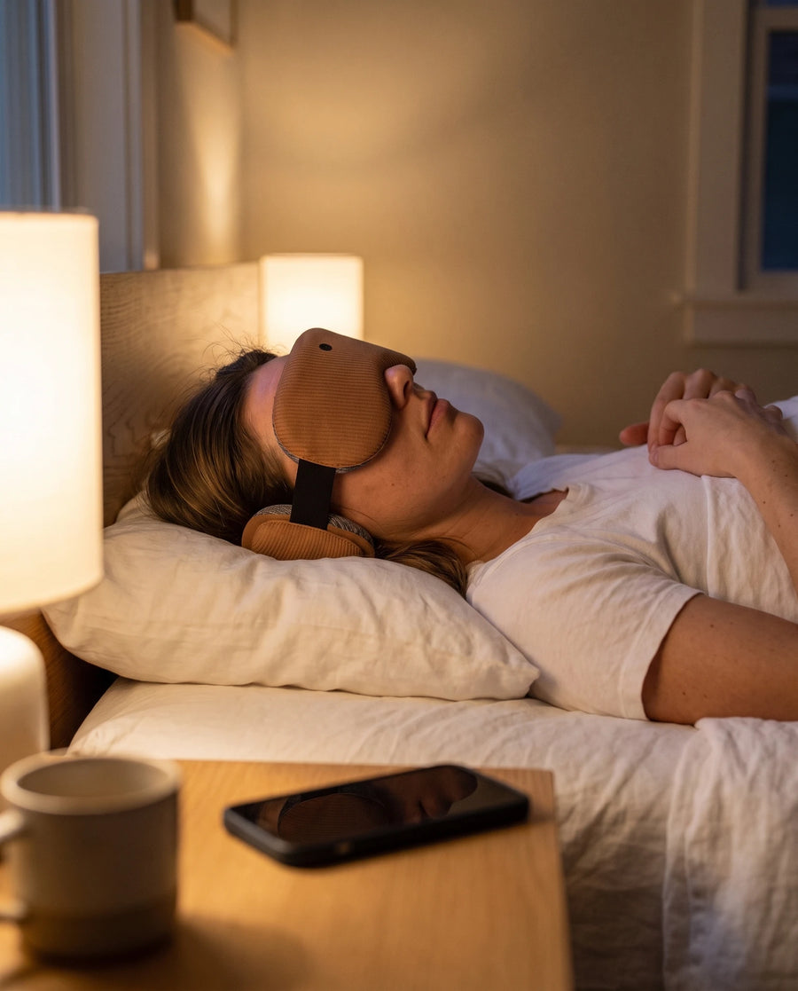 The Bluetooth sleep mask — Sleep without the phone