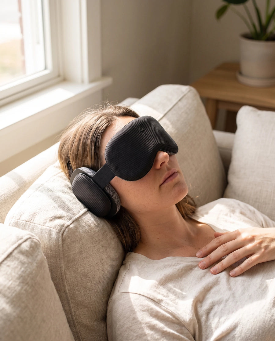 The Bluetooth sleep mask — The twenty-minute reset