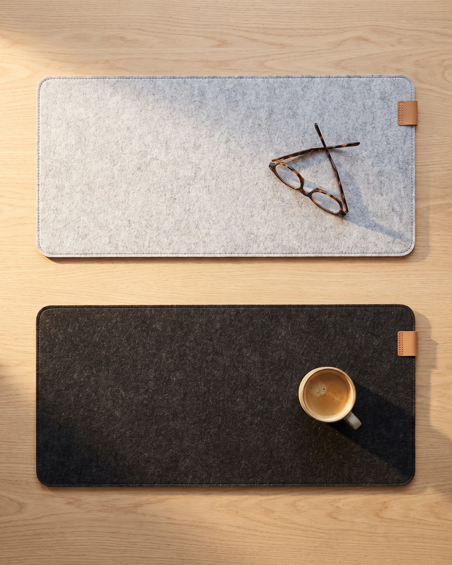 Ash and Charcoal colourways together