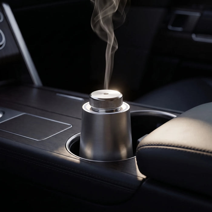 The car diffuser — mist, not spray