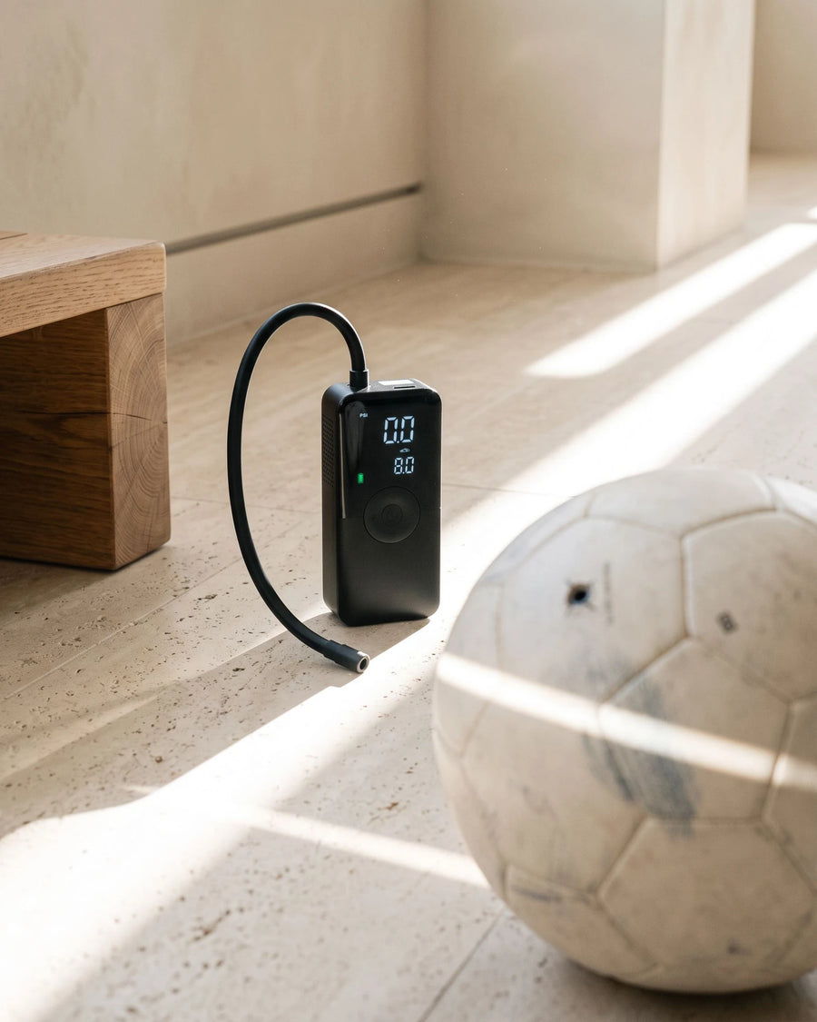 The cordless tire inflator — The morning before a long drive