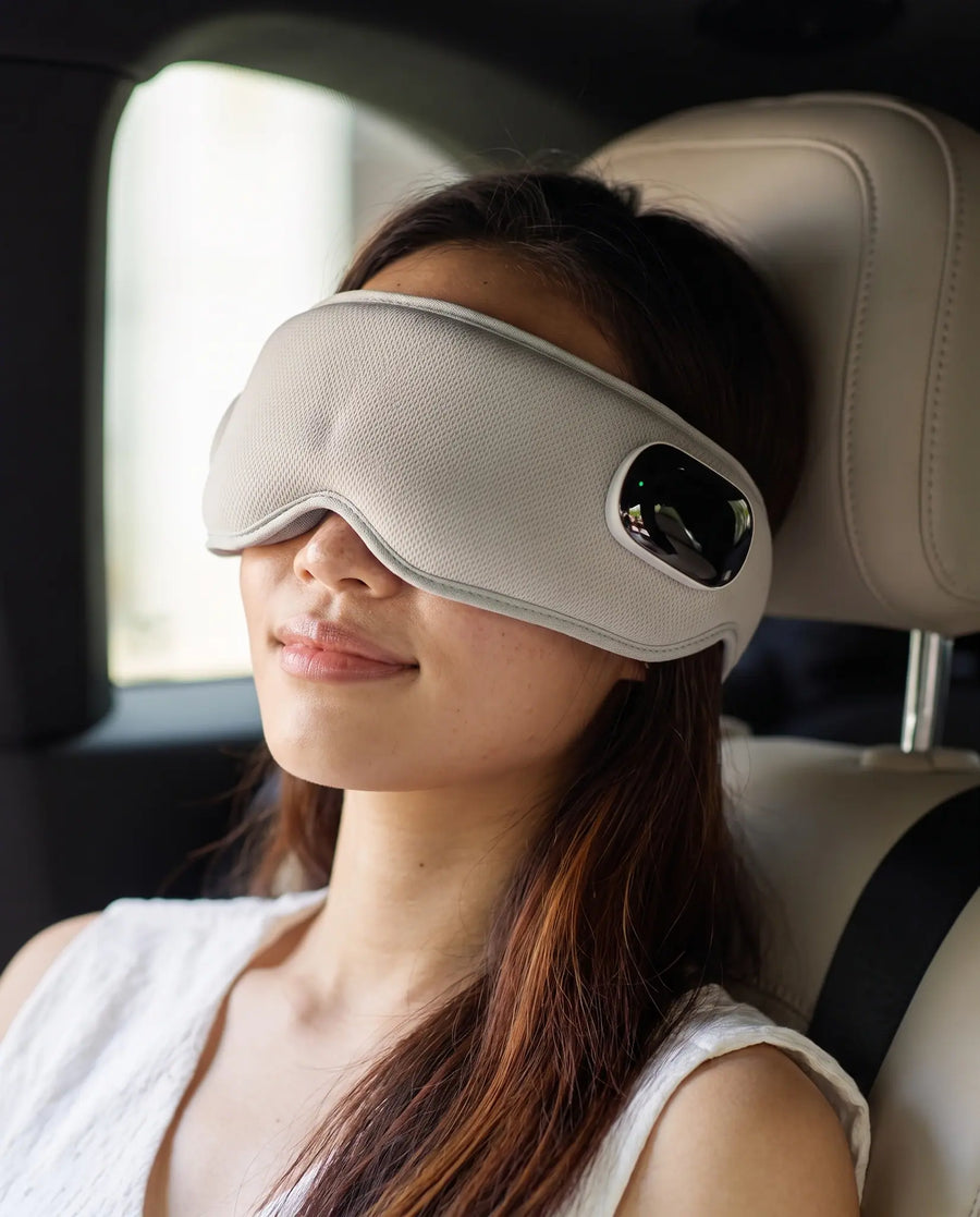 The heated eye massager — On the Road