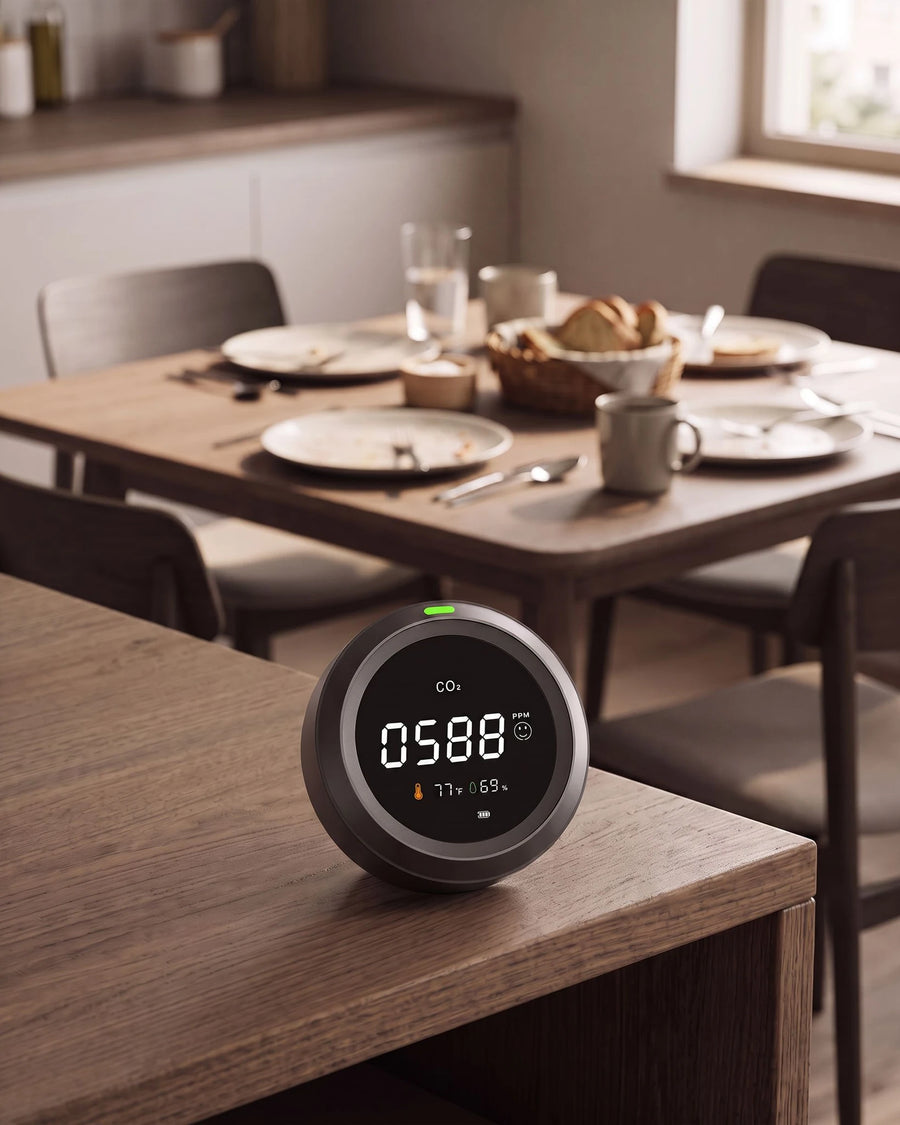 The CO2 monitor — The small room where people gather