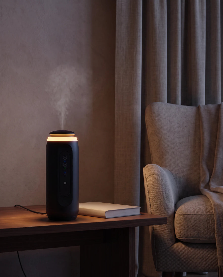 The waterless diffuser — The end of the evening