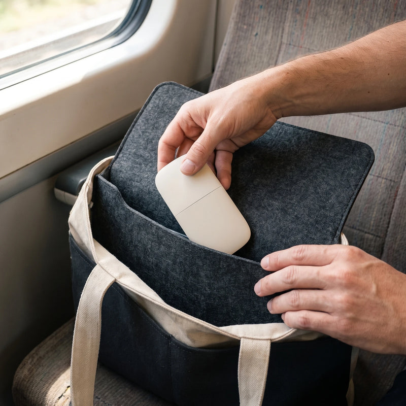Folding Bluetooth Mouse — On the Move