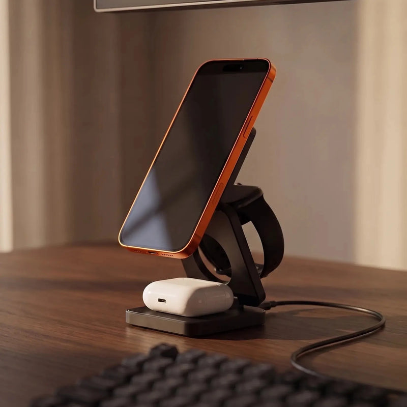 Foldable Charging Stand — The Desk Corner