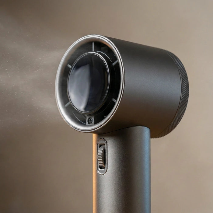 The handheld fan — Brushless, and smooth
