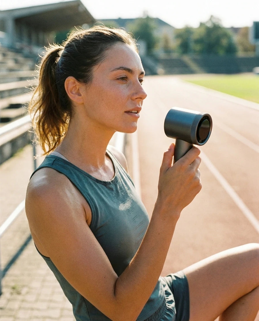 The handheld fan — Workout and outdoors
