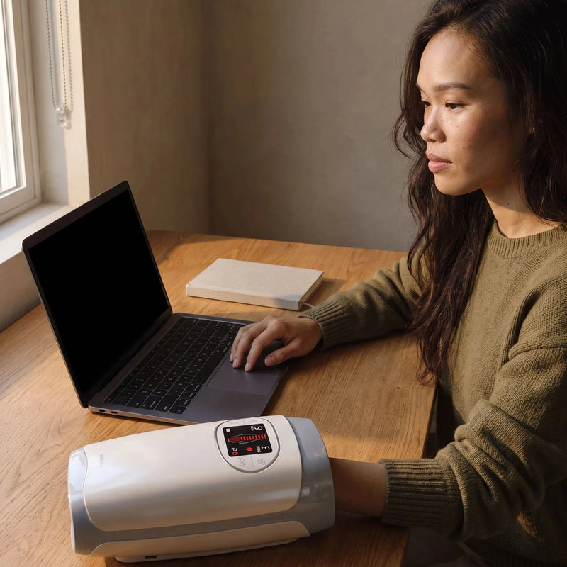 Heated Hand Massager — The last hour at the desk
