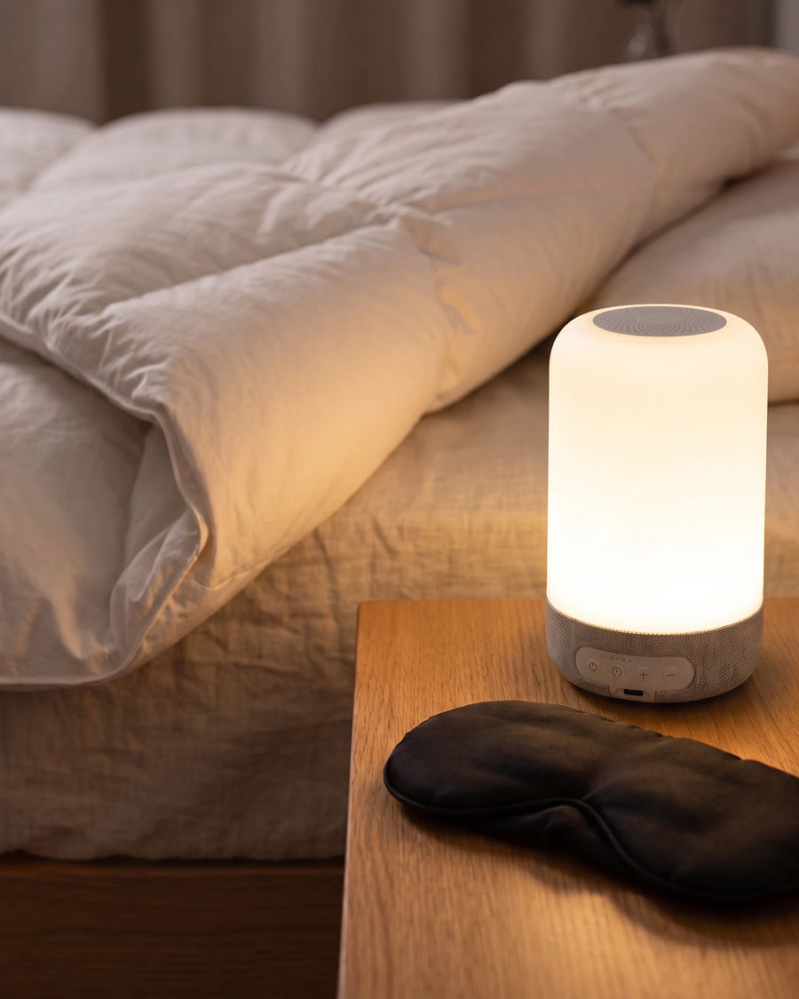 The bedside lamp — Ready for the night