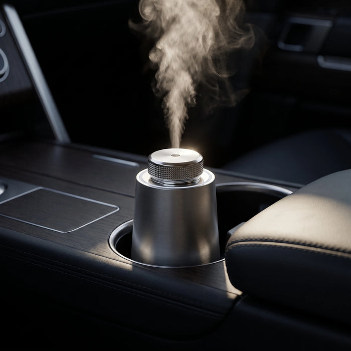 The car diffuser — mist, not spray
