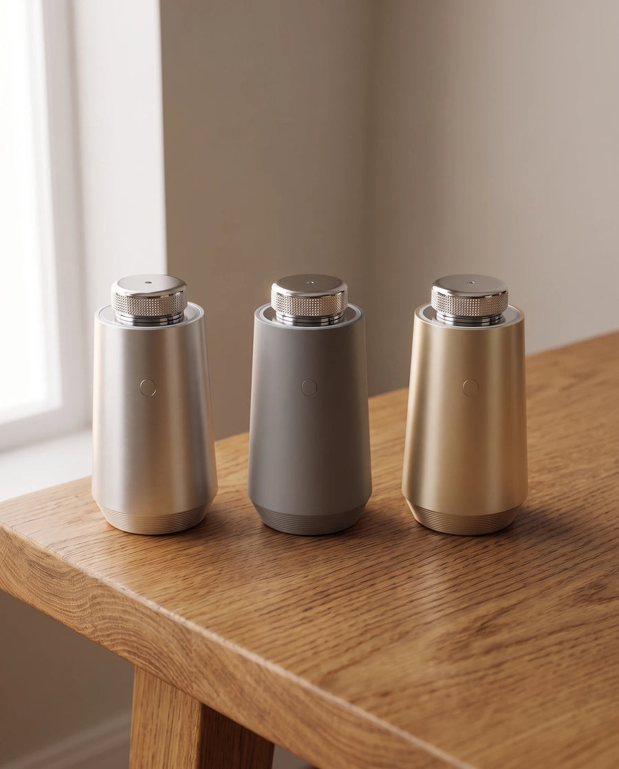 The car diffuser — Three finishes