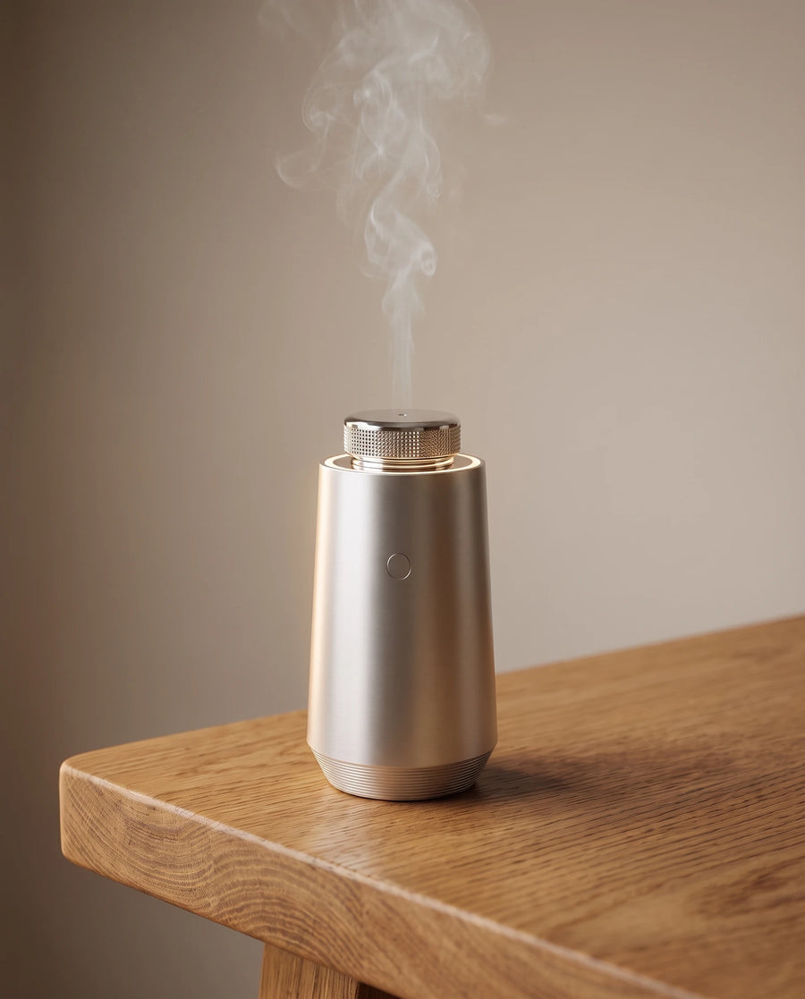 The car diffuser — A fine, cool mist