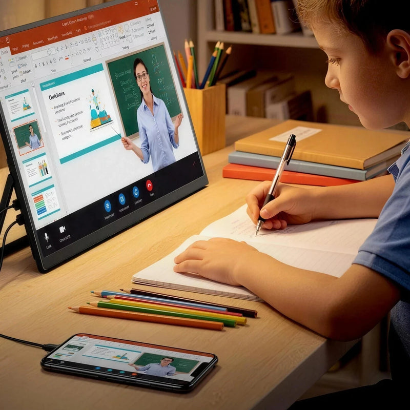 USB-C Portable Monitor — The Homework Hour