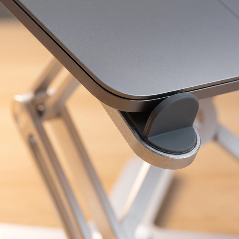 Swivel Laptop Stand — Grips, and breathes