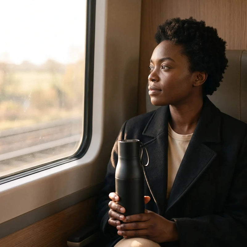 Smart Water Bottle — On the Move