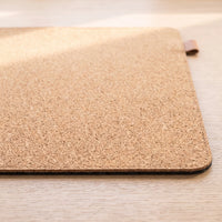 Felt & Cork Desk Mat — Cork underneath, so it stays put