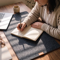 Felt & Cork Desk Mat — When you write by hand