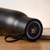 Cap-top temperature display