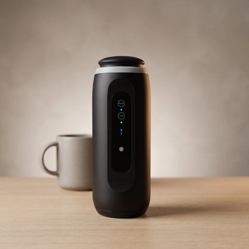 The waterless diffuser in Ink Black