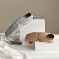The heated eye massager — both colourways, unworn