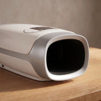 The heated hand massager — opening