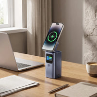 Magnetic Power Bank — At the desk