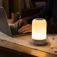 Bedside Sleep Lamp — At the desk