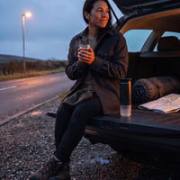 Portable Espresso Maker — A layby at five in the morning