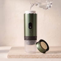 Portable Espresso Maker — It brings its own hot water
